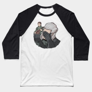 Geralt Face Palm Baseball T-Shirt